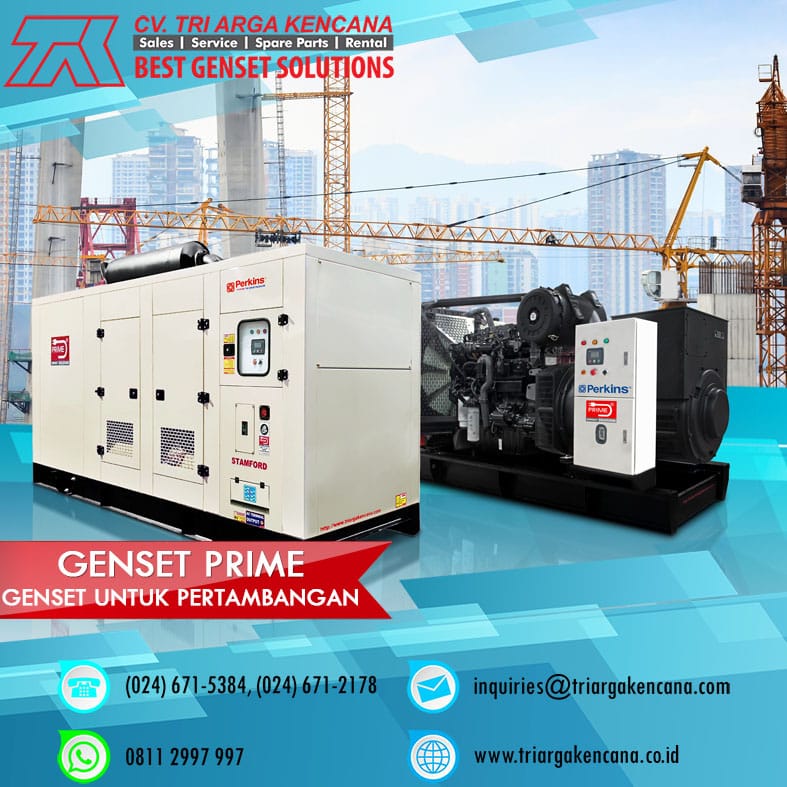 Genset PRIME untuk pertambangan_2