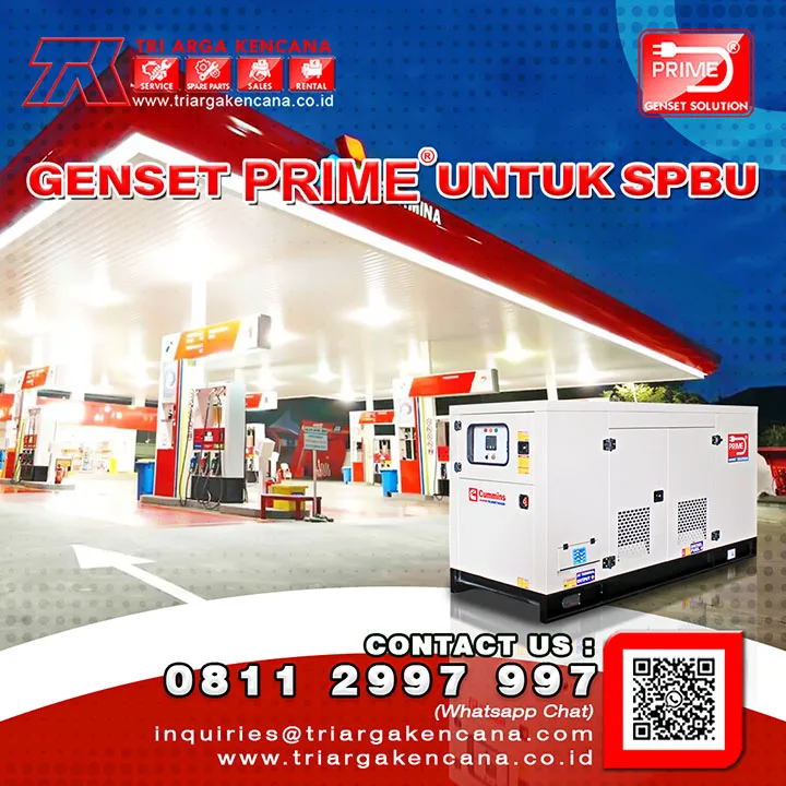 genset untuk spbu