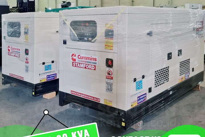 Genset PRIME_Cummins 60 KVA_Stamford