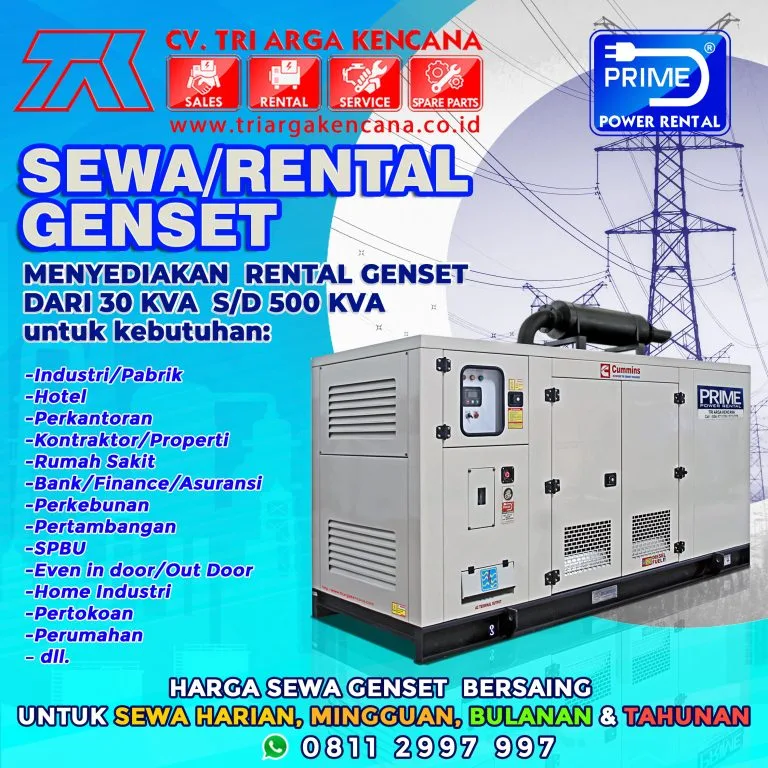 SEWA-RENTAL-GENSET
