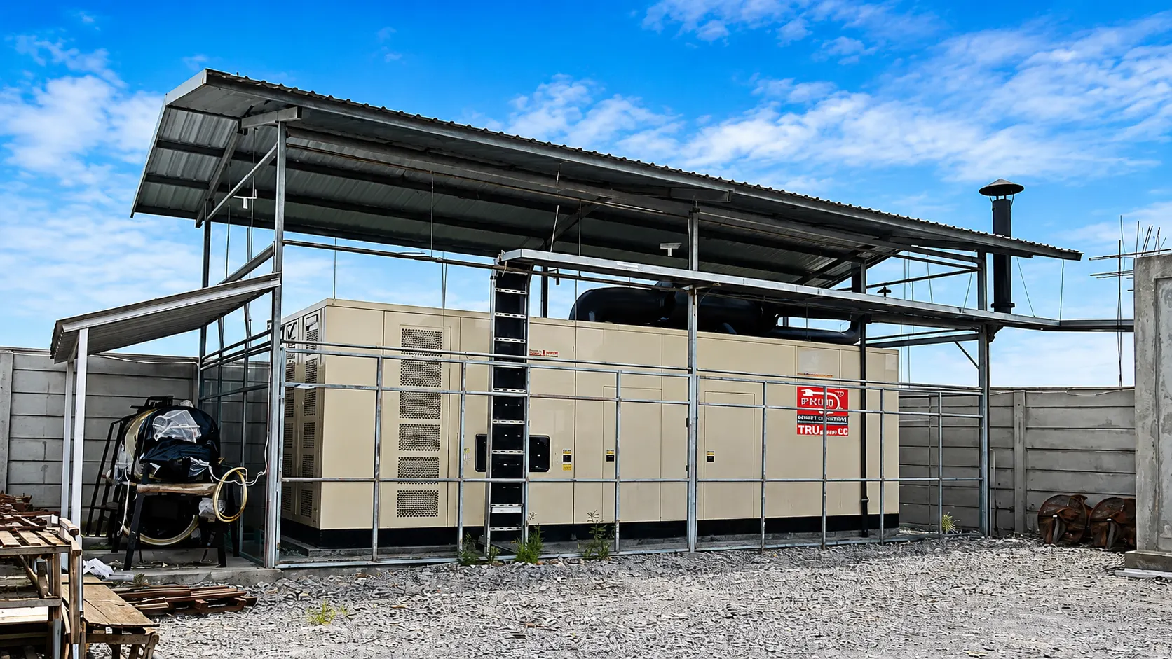 Genset Pabrik