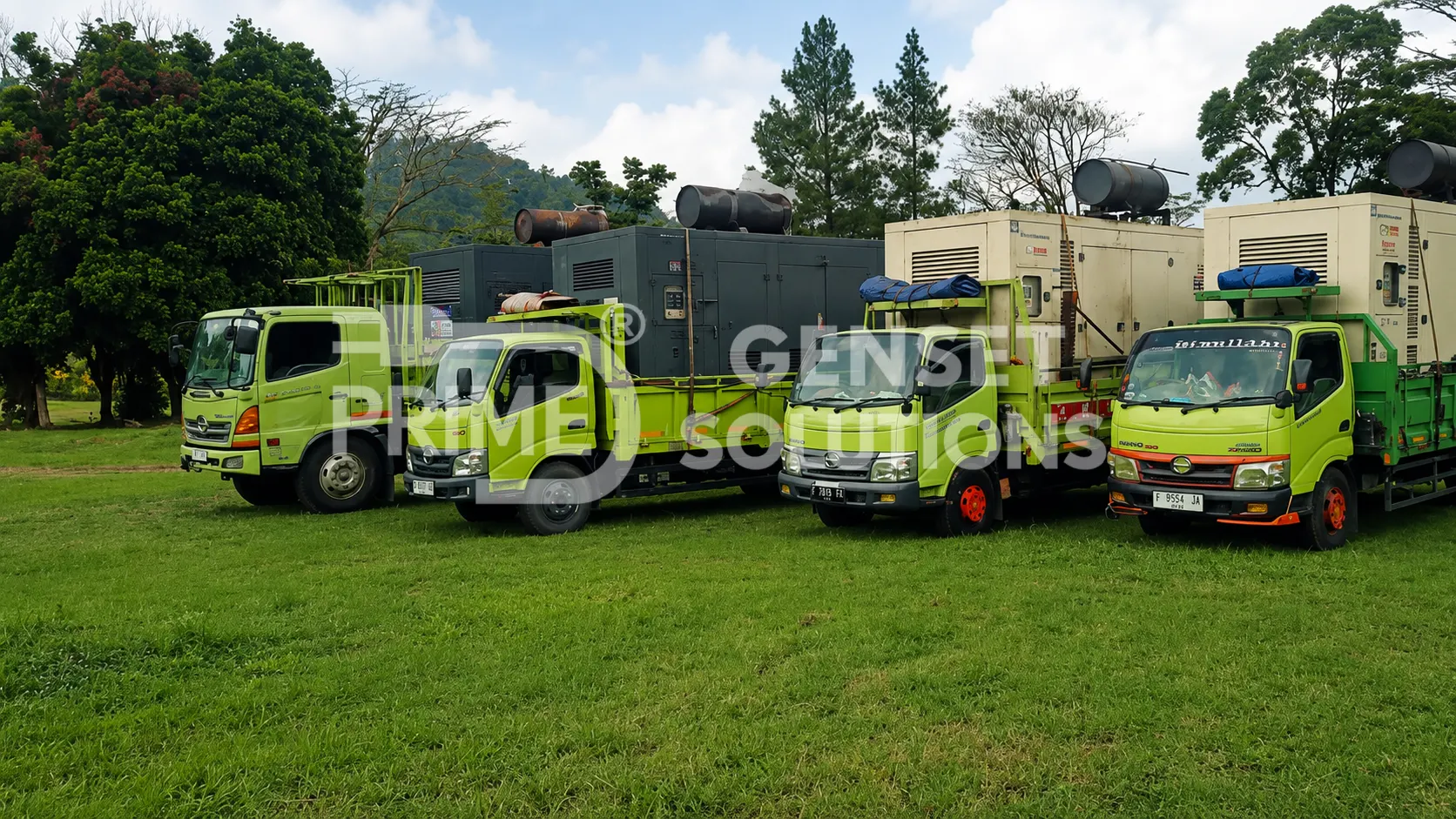 Genset Trailer Event