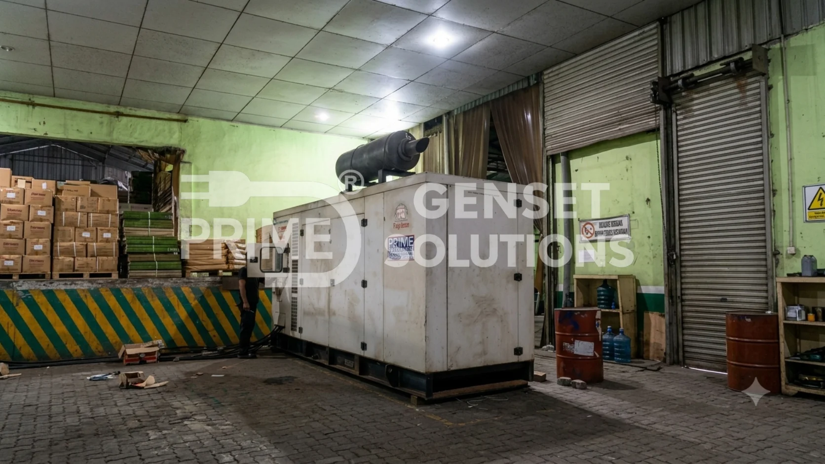Rental Genset Industri Manufaktur