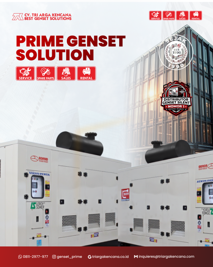 jual genset prime