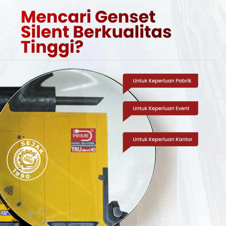 rekomendasi genset silent jual genset silent berkualitas