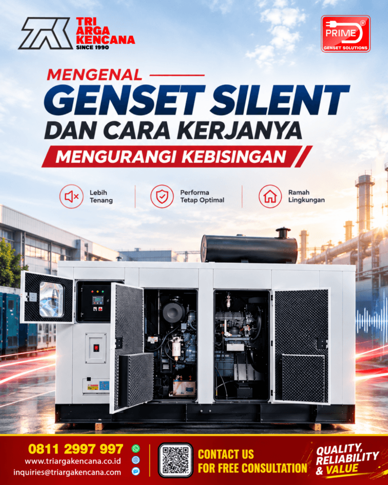 mengenal genset silent