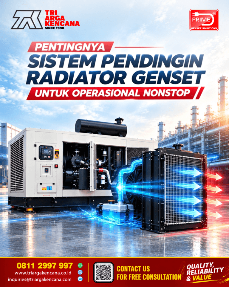 pentingnya sistem pendingin generator set silent type pentingnya sistem pendingin generator set silent type