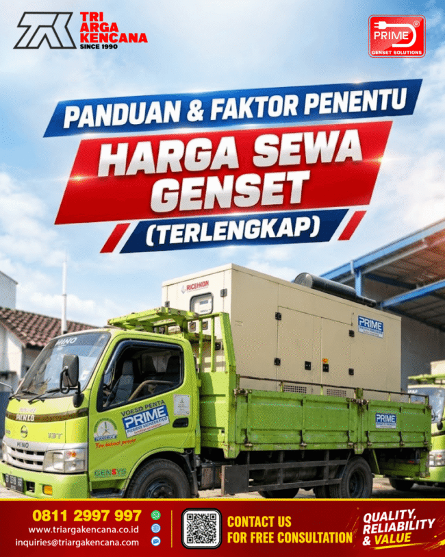 harga sewa genset semarang