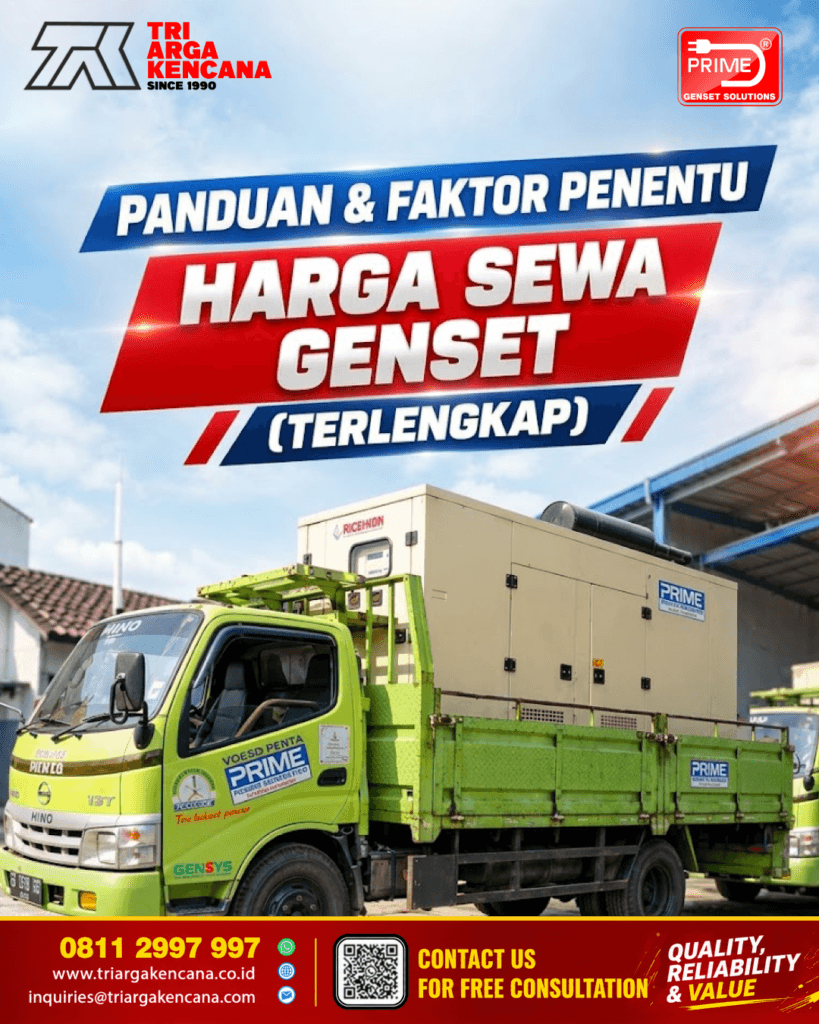 harga sewa genset semarang