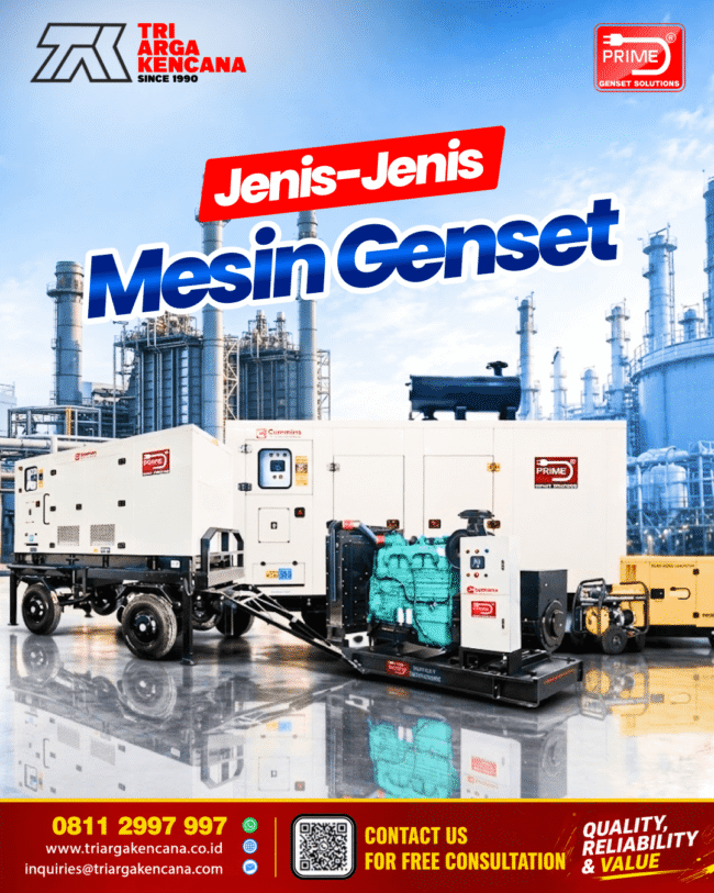 jenis mesin genset