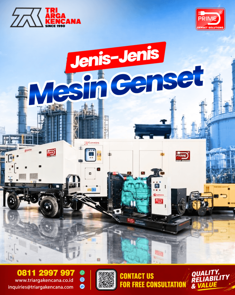 jenis mesin genset