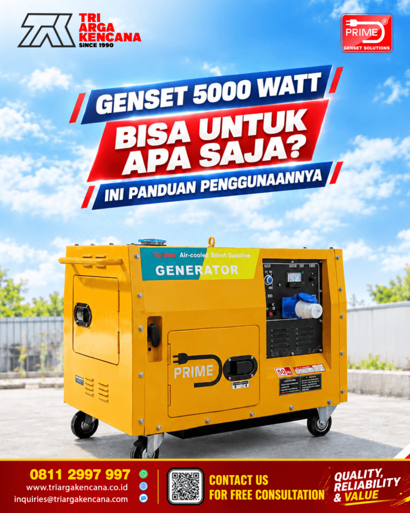 genset 5000 watt
